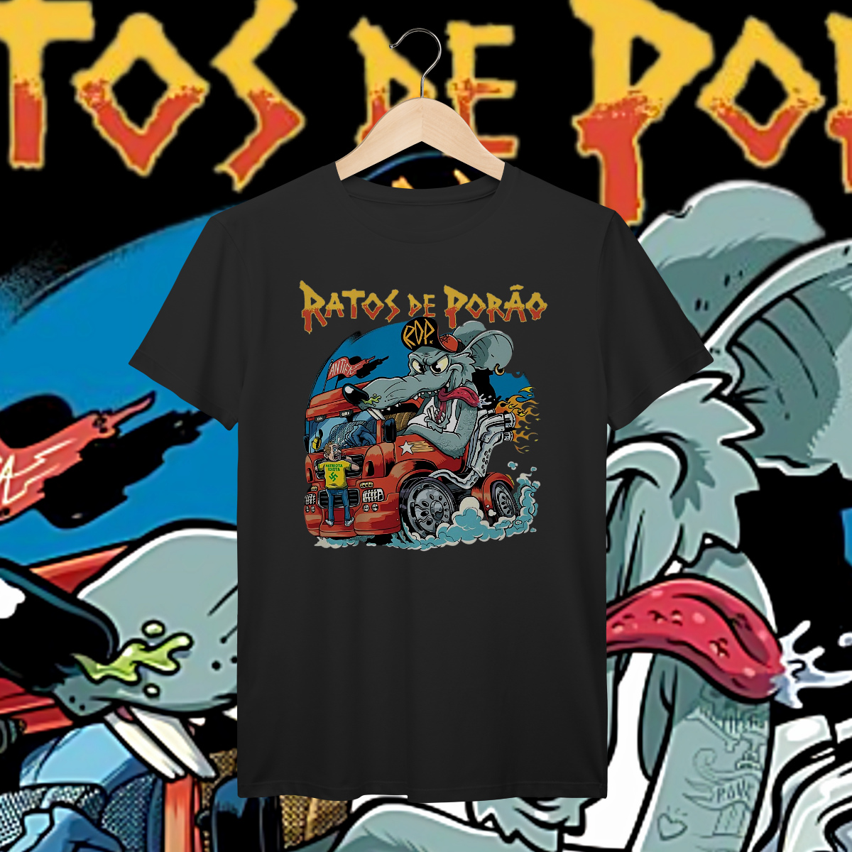 Nome do produto: Ratos De Porão | Algodão Prime