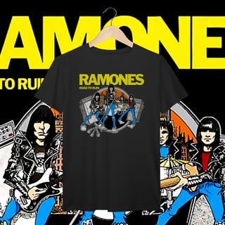 Nome do produto Ramones | Algodão Prime