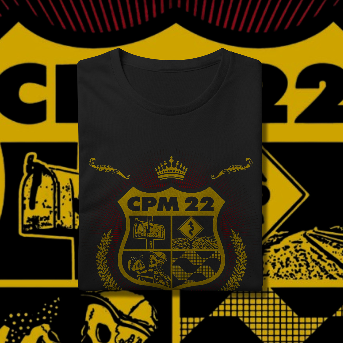 Nome do produto: CPM 22 | Algodão Prime