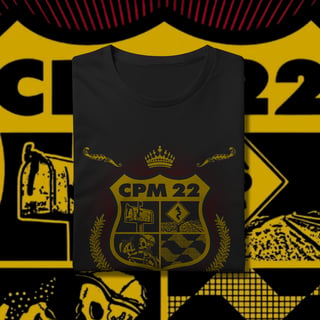 Nome do produto CPM 22 | Algodão Prime