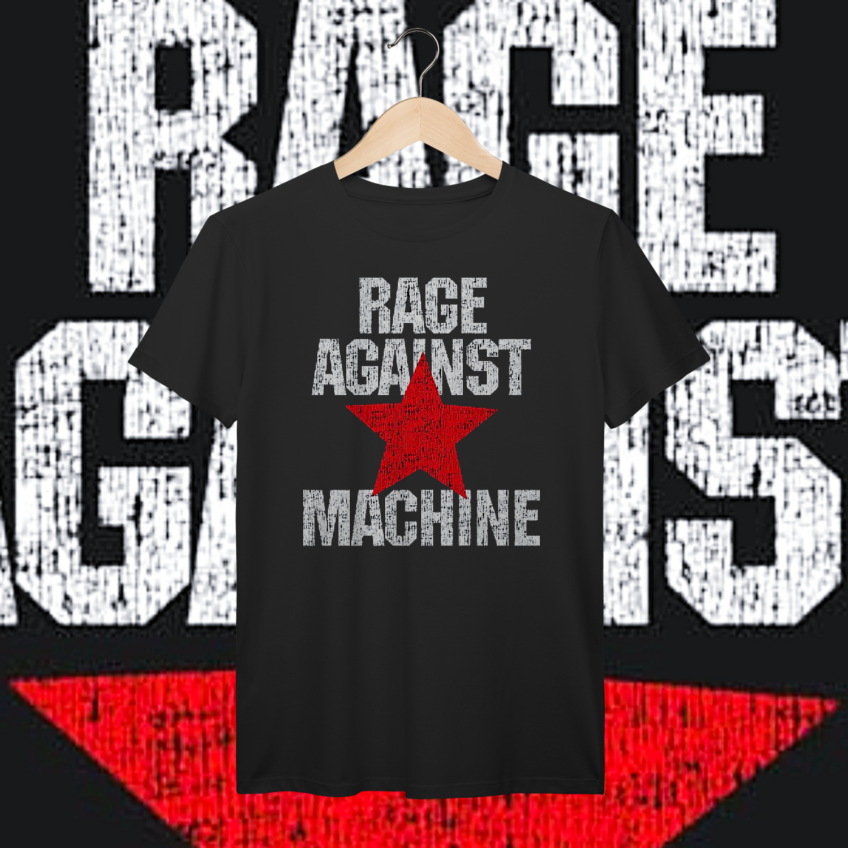 Nome do produto: Rage Against The Machine | Algodão Prime