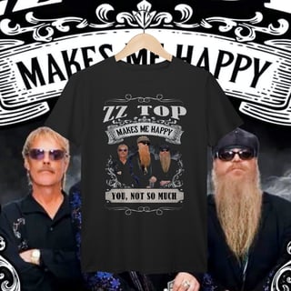 Nome do produto ZZ TOP | Algodão Prime