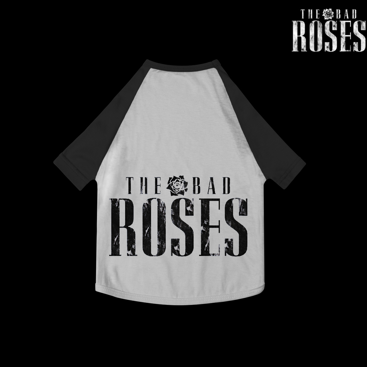 Nome do produto: The Bad Roses | Camisa Pet Dog