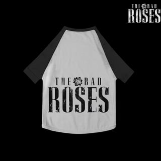 Nome do produto The Bad Roses | Camisa Pet Dog