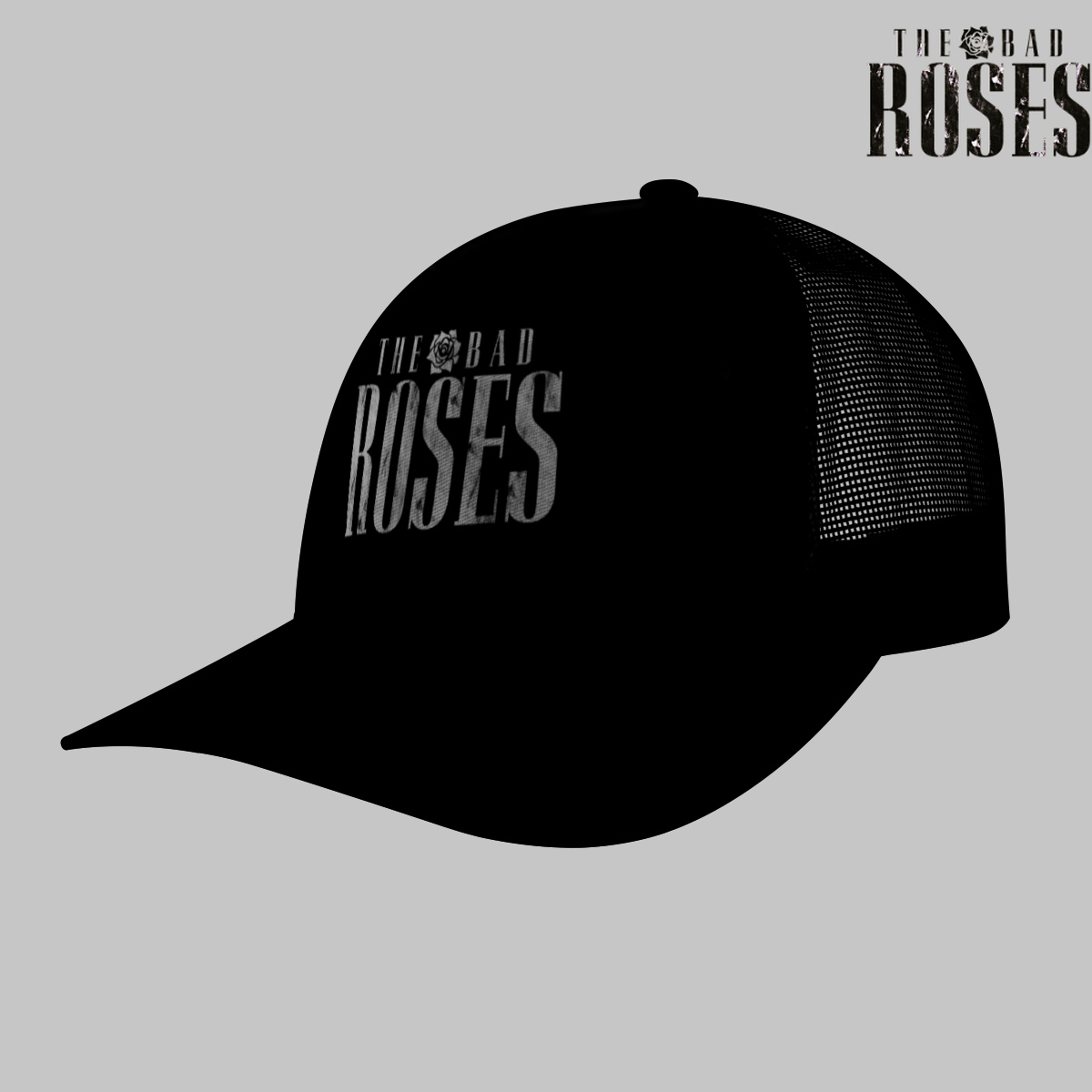 Nome do produto: The Bad Roses | Boné Americano Com Tela