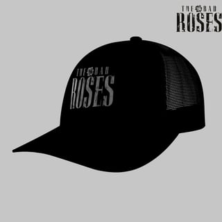 Nome do produto The Bad Roses | Boné Americano Com Tela
