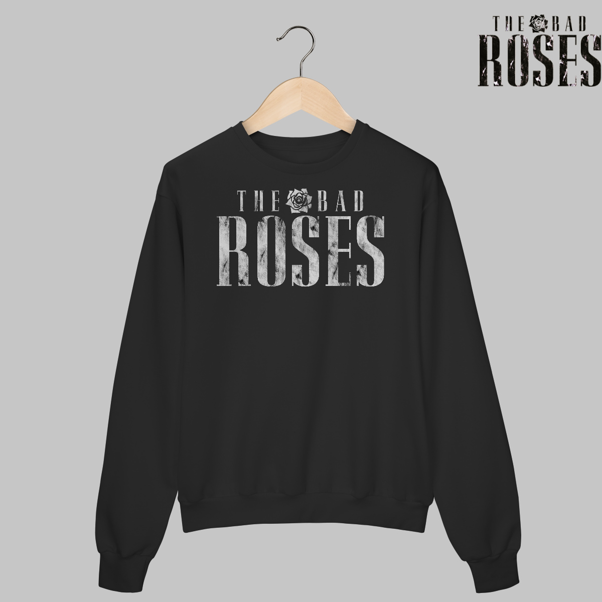 Nome do produto: The Bad Roses | Moletom Fechado