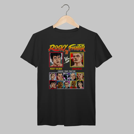 Rocky Street Fighter | Algodão Prime