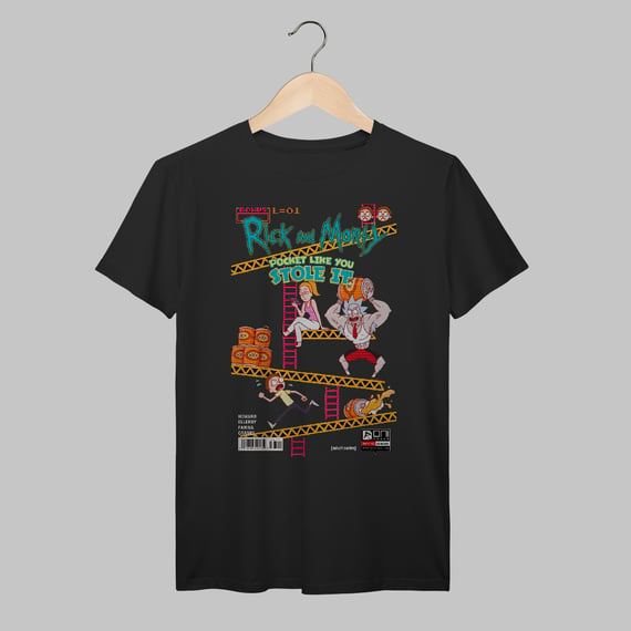 Rick And Morty | Donkey Kong | Algodão Prime