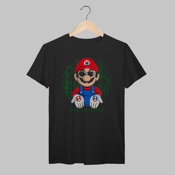 Mario Bros. | Matrix | Algodão Prime