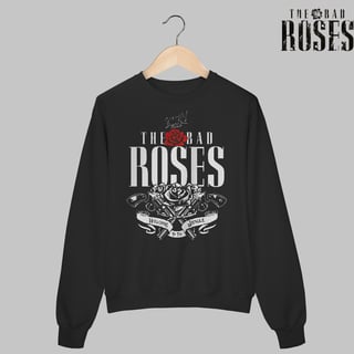 Nome do produto The Bad Roses |  Moletom Fechado