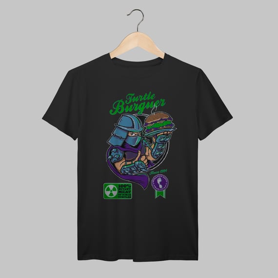 Tartarugas Ninja | Burguer | Algodão Prime