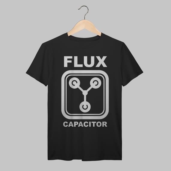 Back To The Future | Capacitor De Fluxo | Algodão Prime
