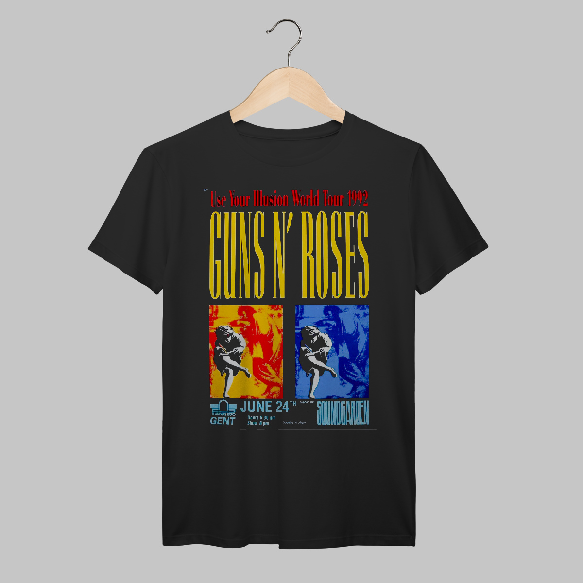 Nome do produto: Guns N`Roses | Use Your Illusion Tour | Algodão Prime