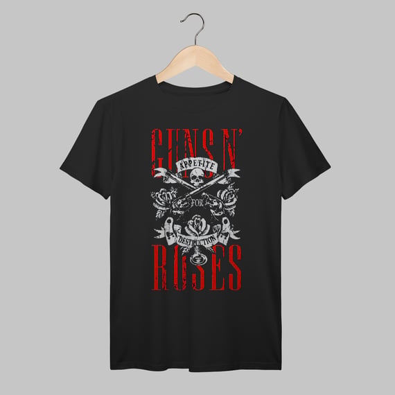 Guns N`Roses | Algodão Prime