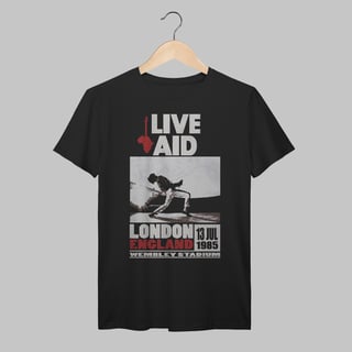 Nome do produto Queen | Freddy Mercury Live Aid | Algodão Prime