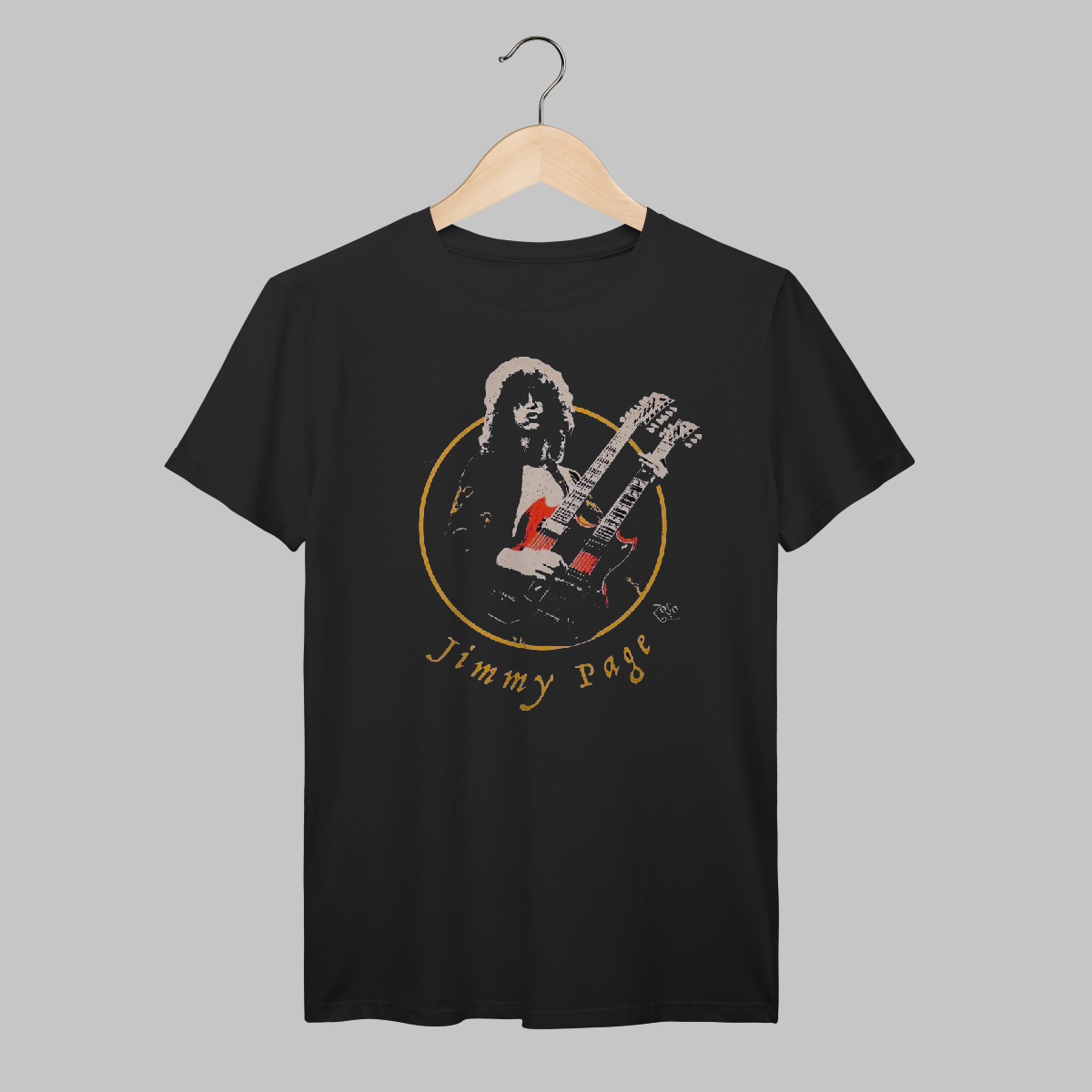 Nome do produto: Led Zeppelin | Jimmy Page | Algodão Prime