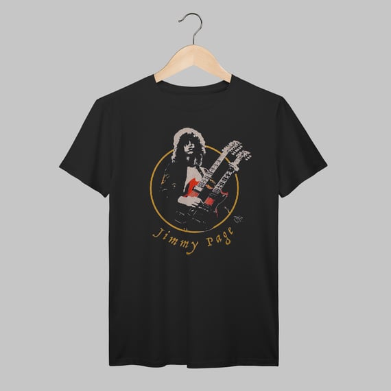 Led Zeppelin | Jimmy Page | Algodão Prime