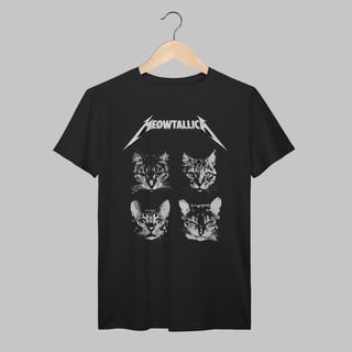 Nome do produto Meowtallica | Algodão Prime