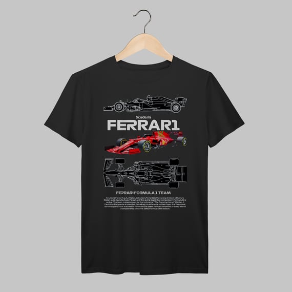 Ferrari F1 | Algodão Prime