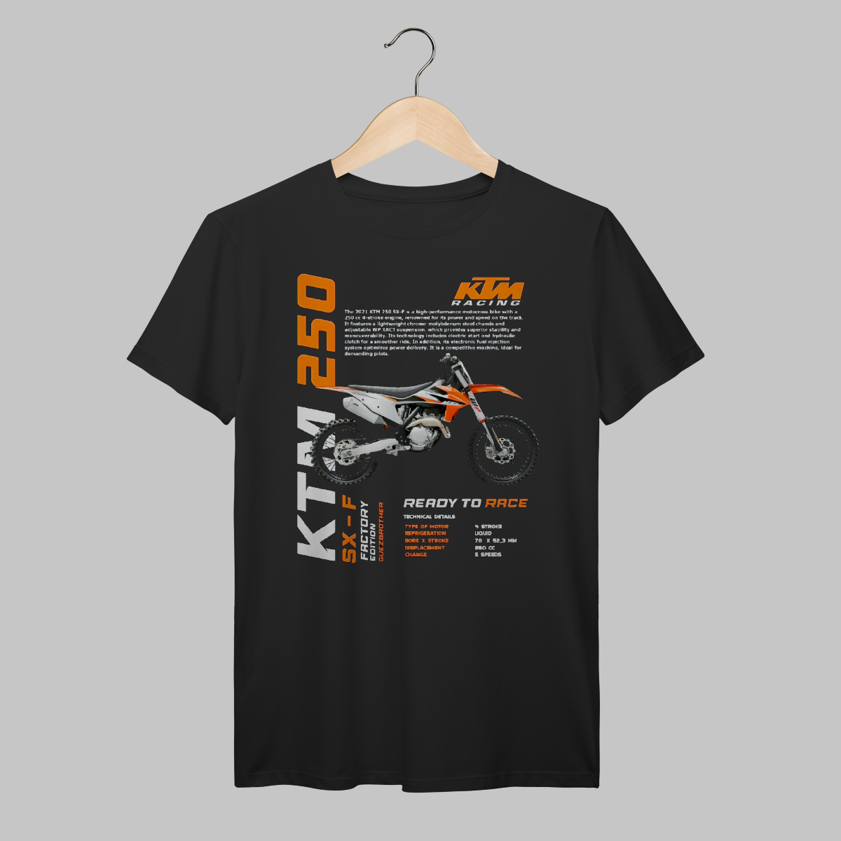 KTM 250 | Algodão Prime