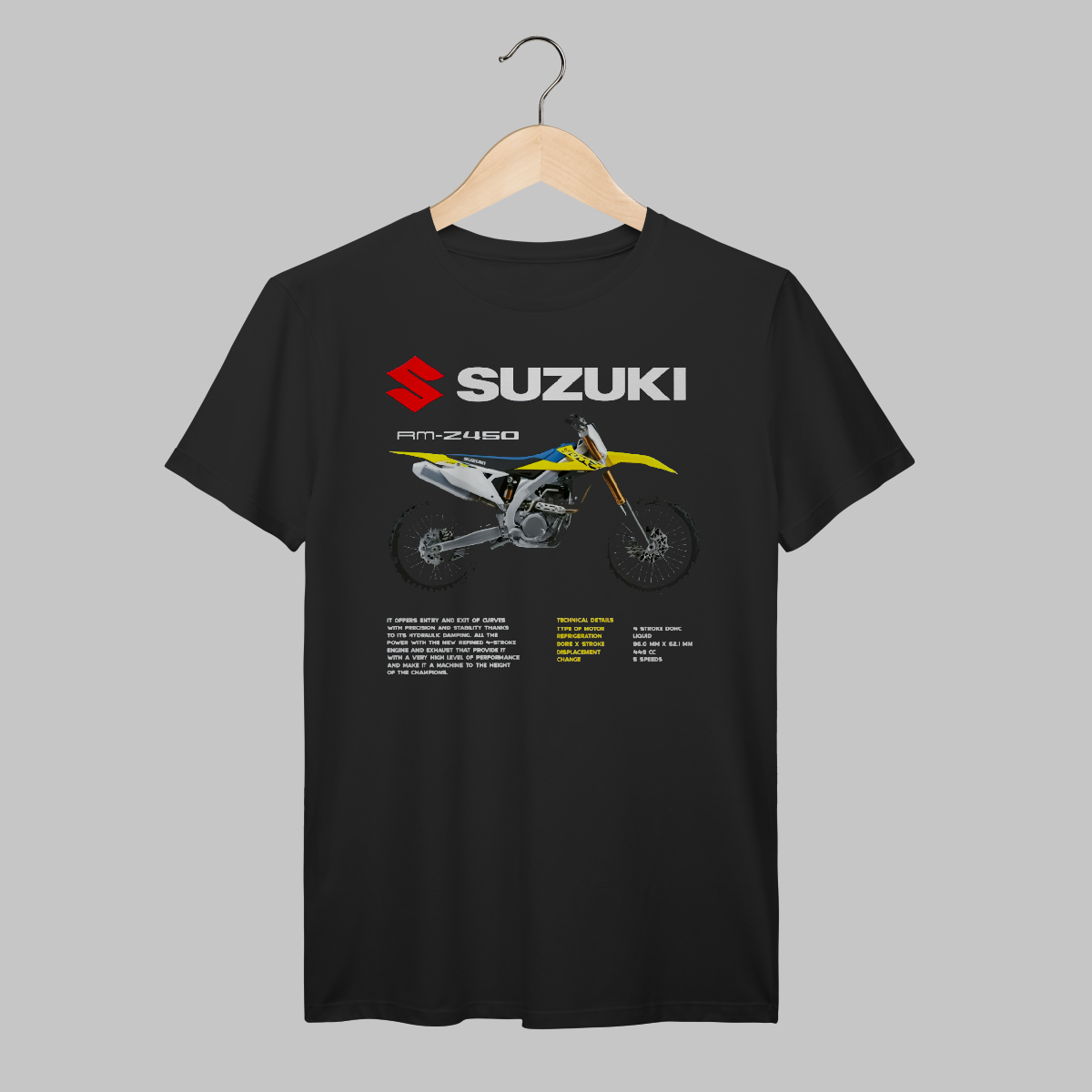 Suzuki RM-Z450 | Algodão Prime