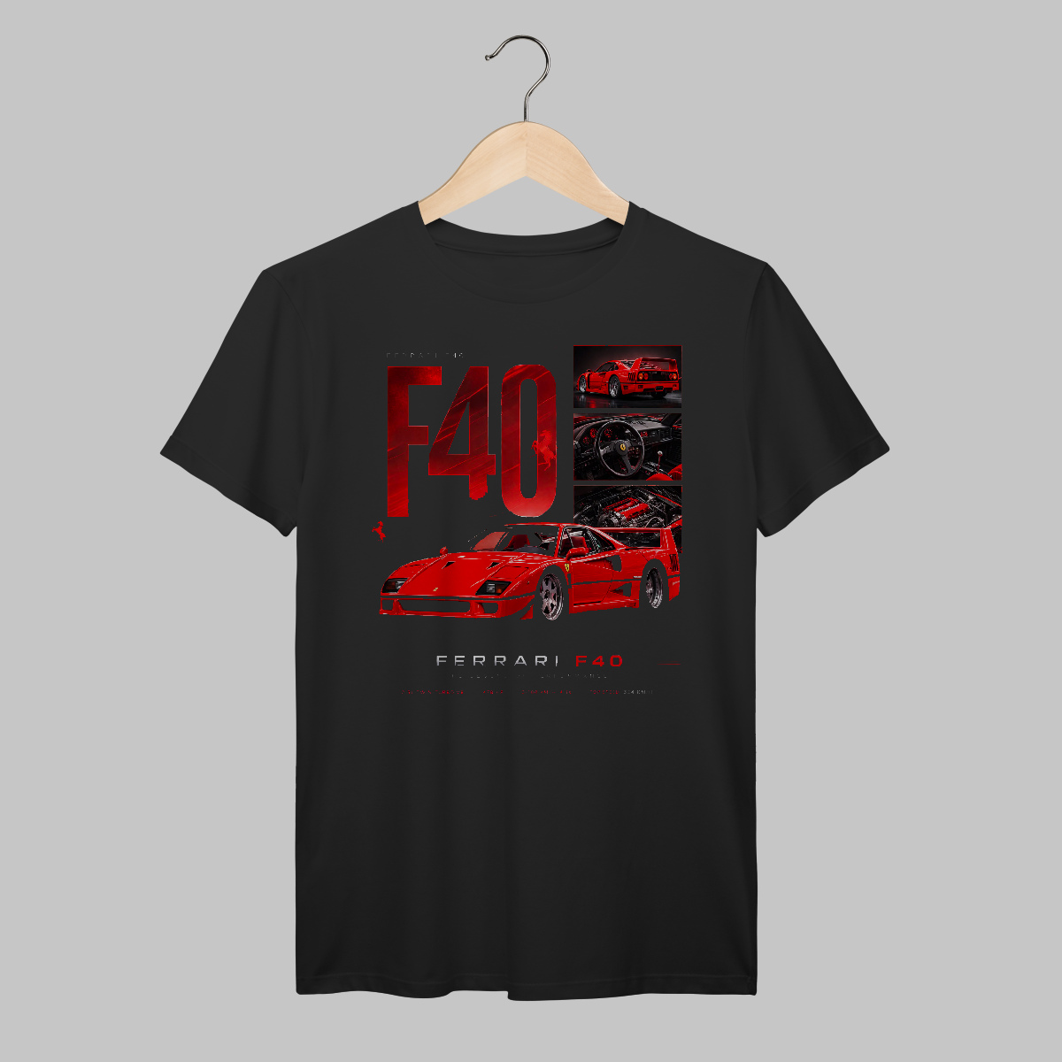 Ferrari F40 | Algodão Prime