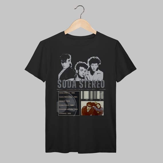 Soda Stereo | Algodão Prime