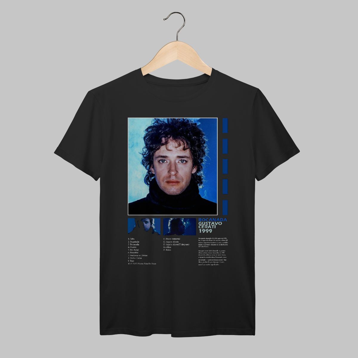 Nome do produto: Gustavo Cerati | Bocanada | Algodão Prime