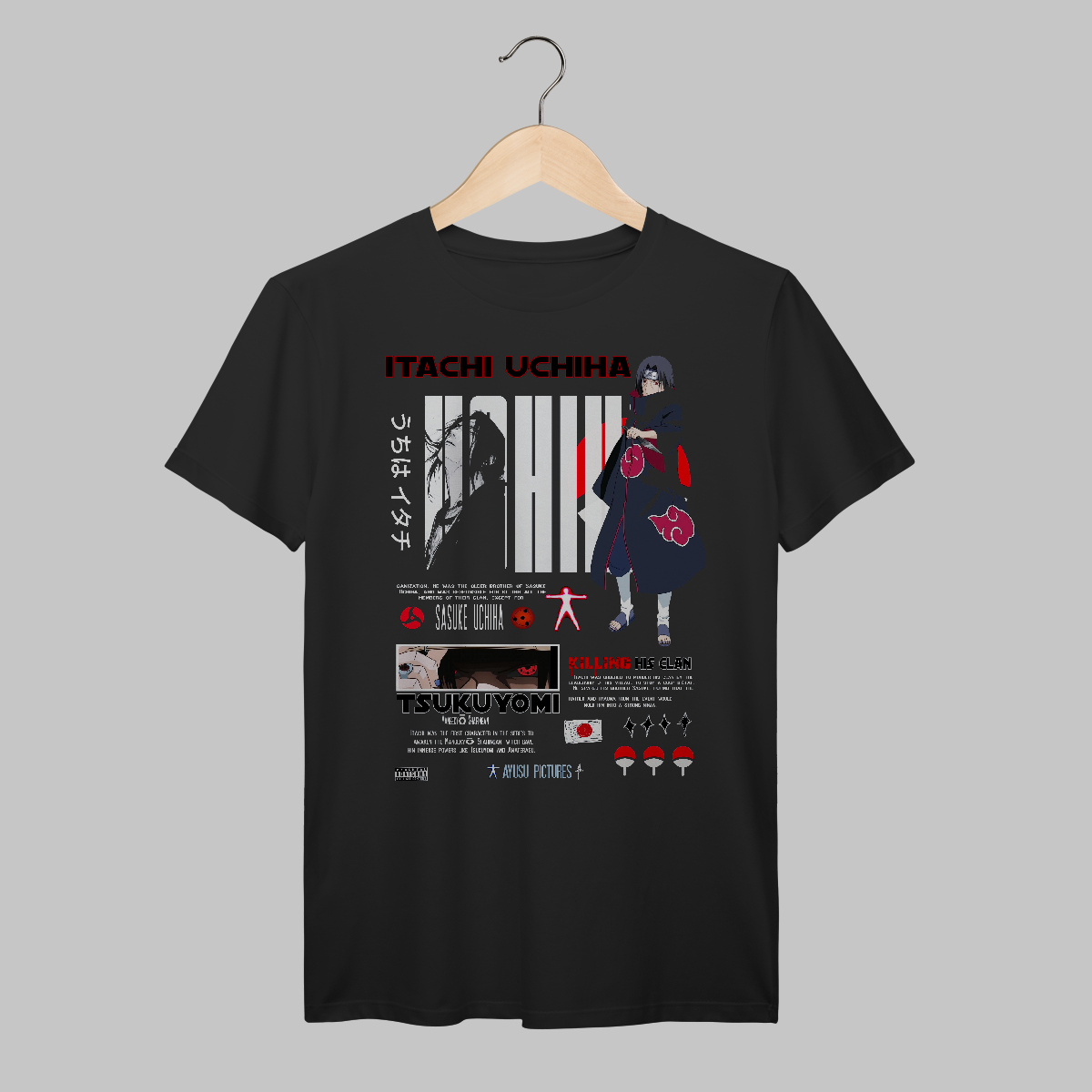 Nome do produto: Naruto | Itachi Uchiha | Algodão Prime