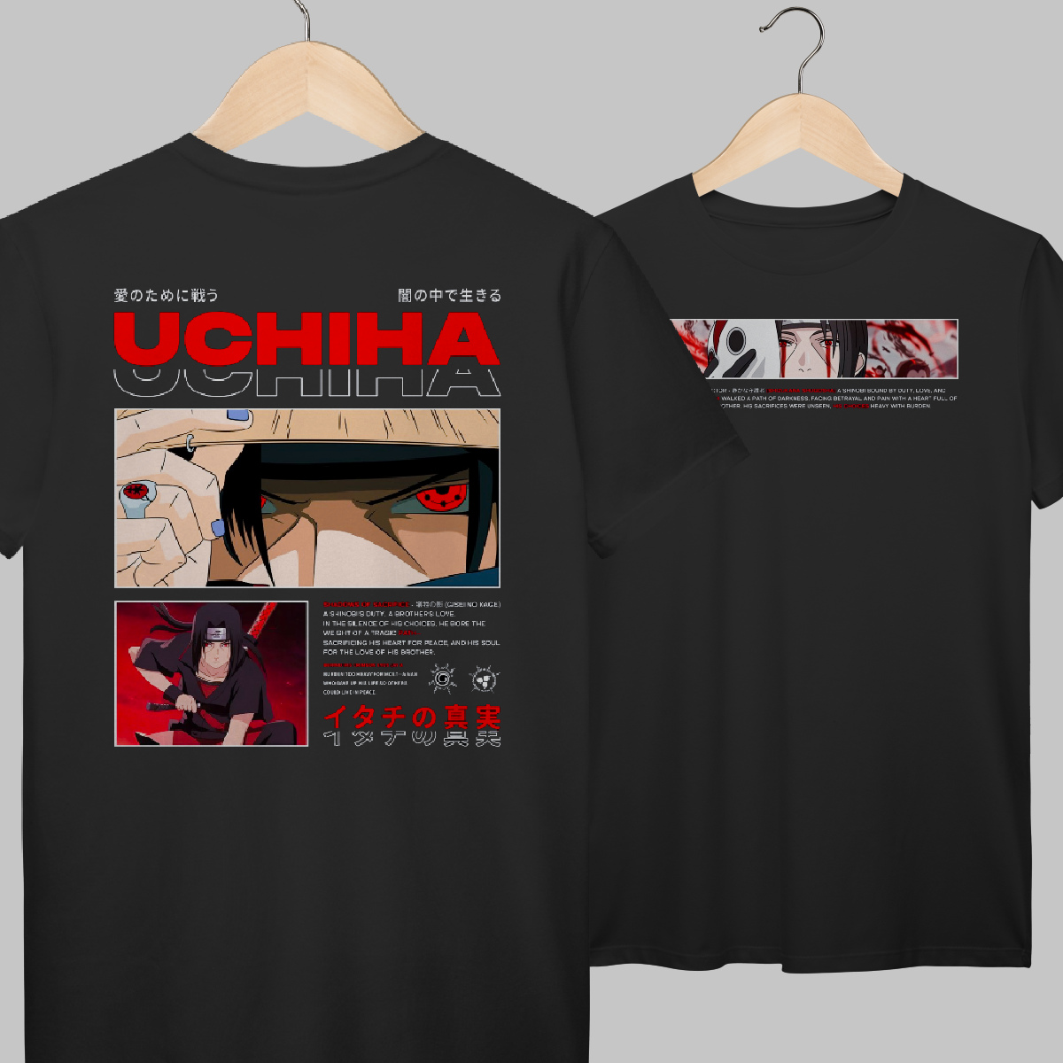 Naruto | Itachi Uchiha | Algodão Prime