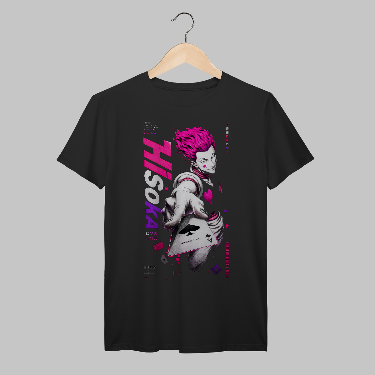 Nome do produto: Hunter x Hunter | Hisoka Morow | Algodão Prime