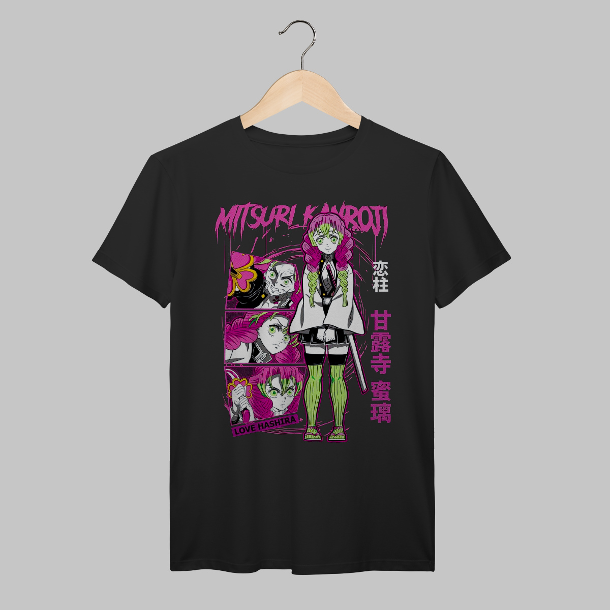 Nome do produto: Demon Slayer | Mitsuri Kanroji | Algodão Prime