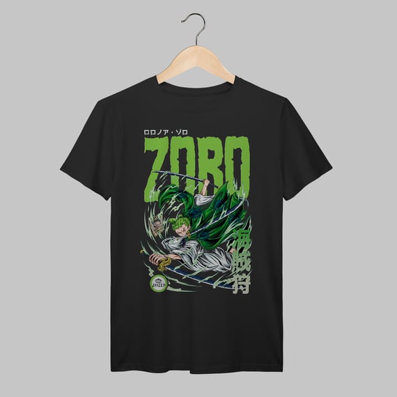 One Piece | Rorona Zoro | Algodão Prime