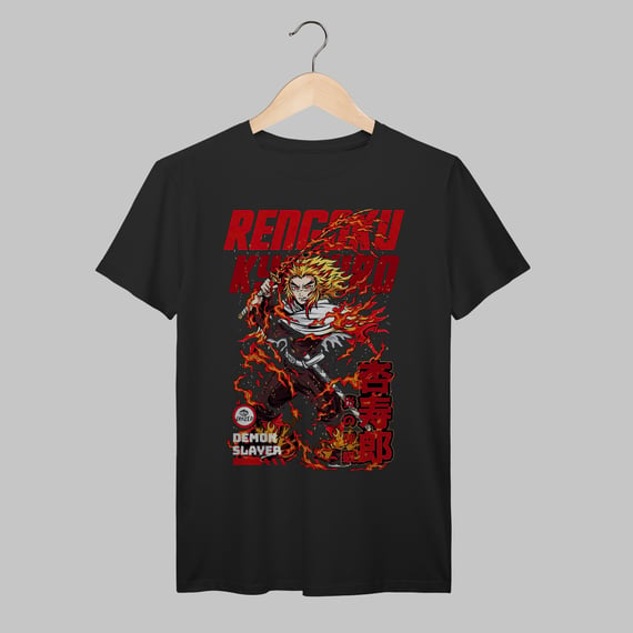 Demon Slayer | Kyojuro Rengoku | Algodão Prime