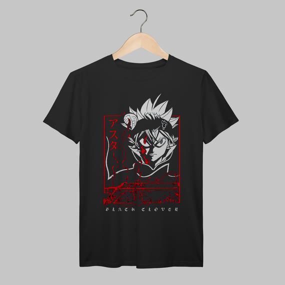 Black Clover | Asta | Algodão Prime