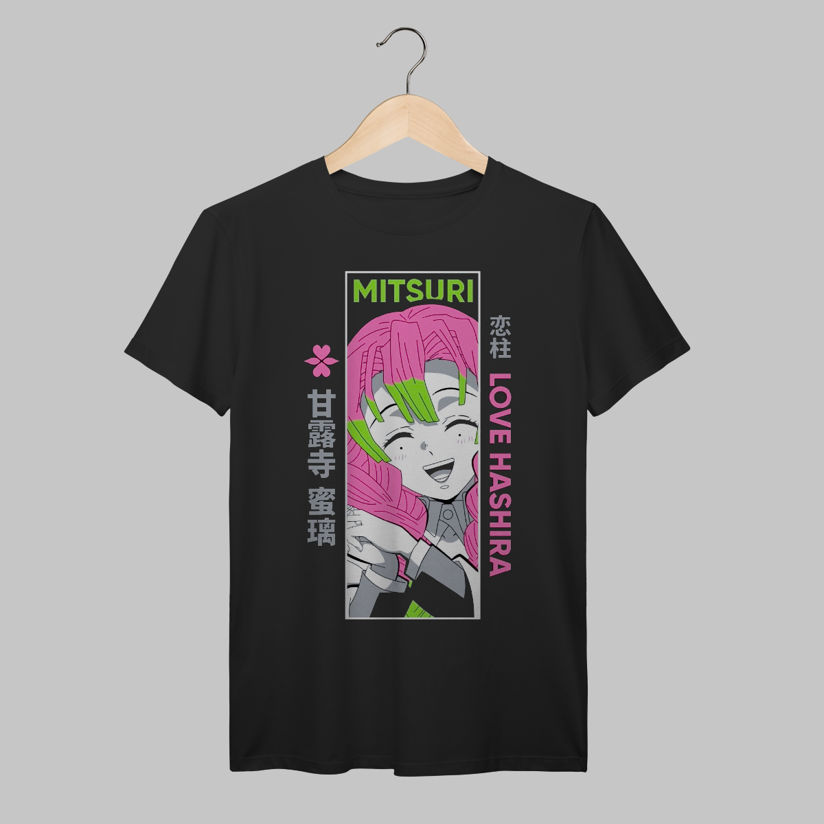 Nome do produto: Demon Slayer | Mitsuri Kanroji | Algodão Prime