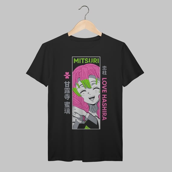 Demon Slayer | Mitsuri Kanroji | Algodão Prime