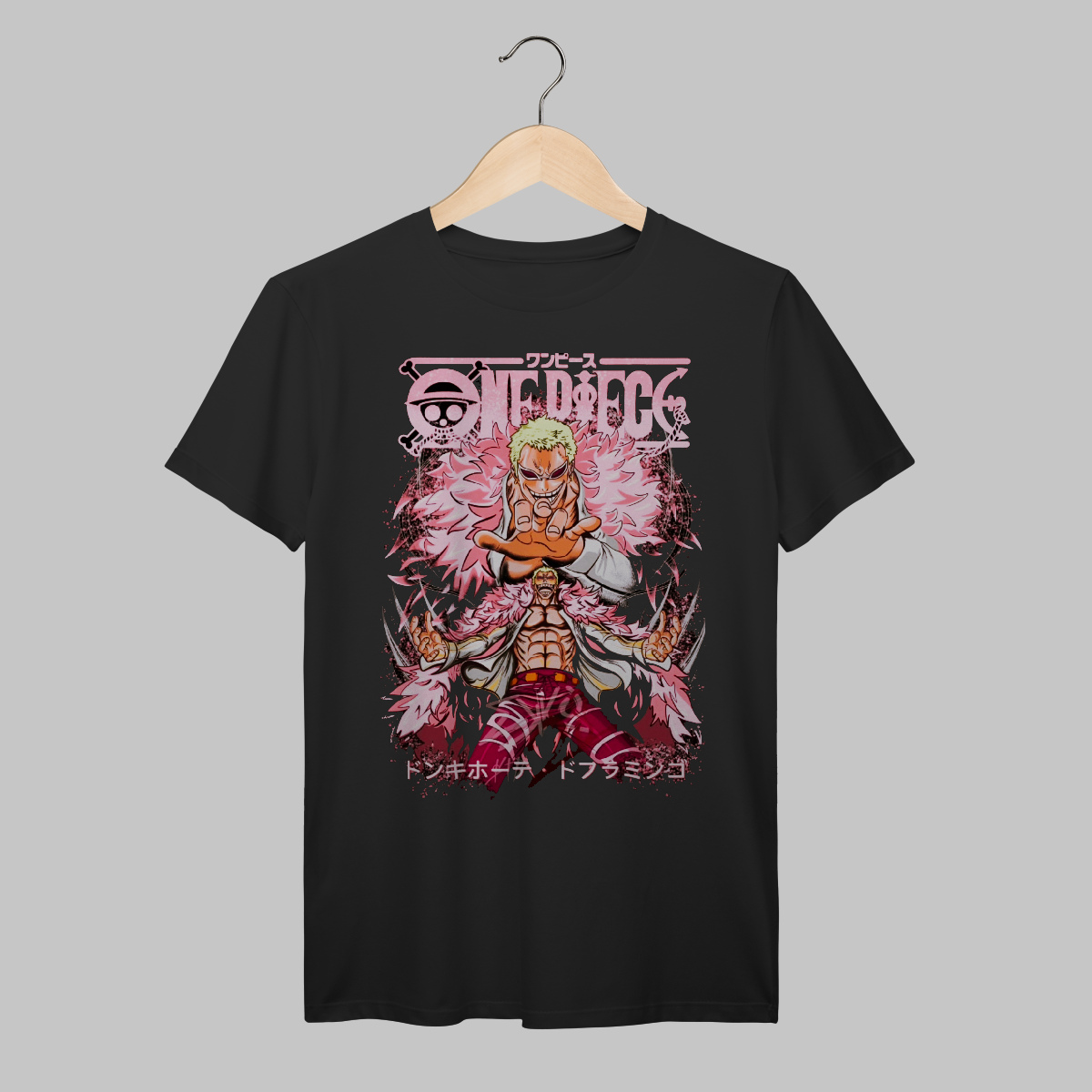 Nome do produto: One Piece | Donquixote Doflamingo | Algodão Prime