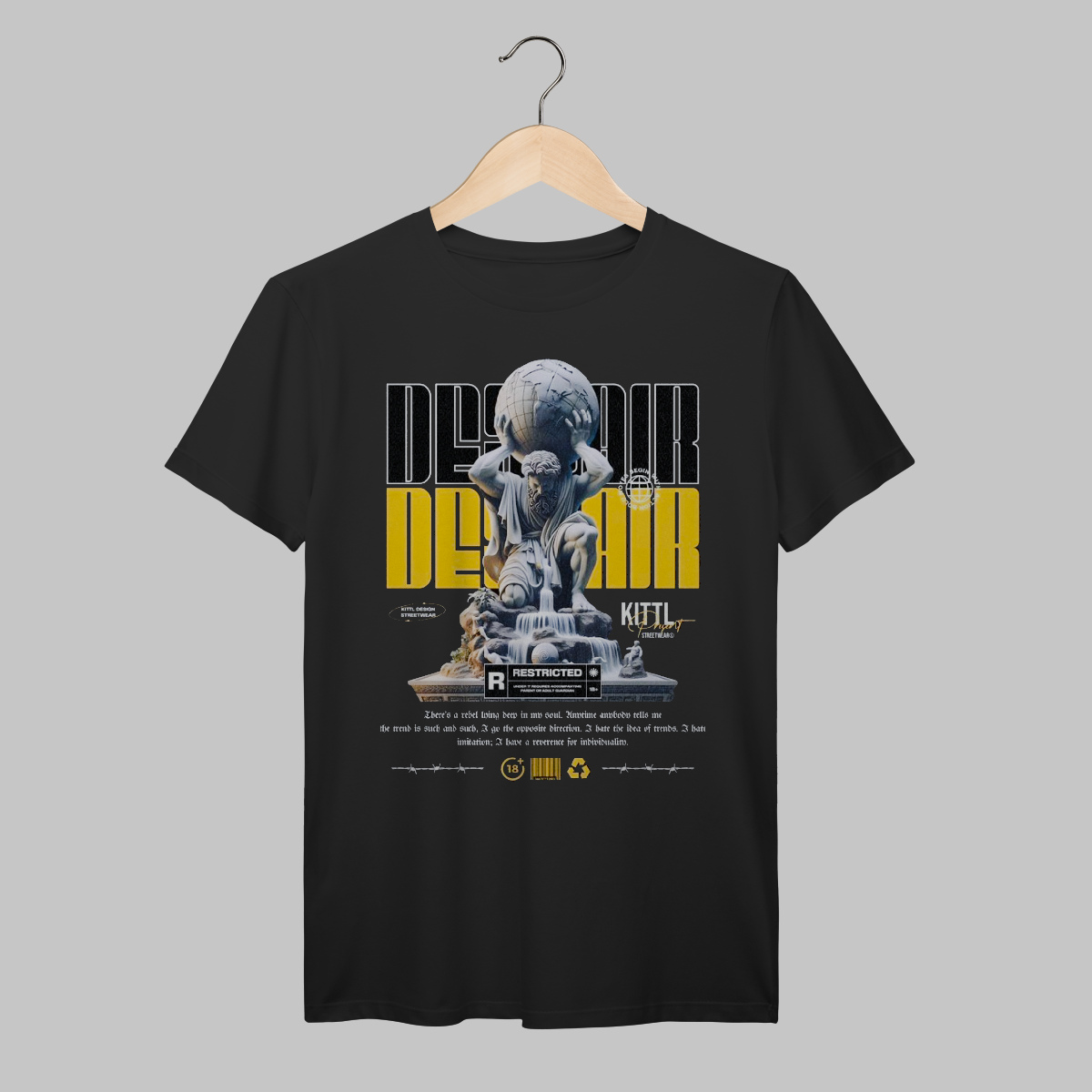 Nome do produto: Hold The Planet | Algodão Prime
