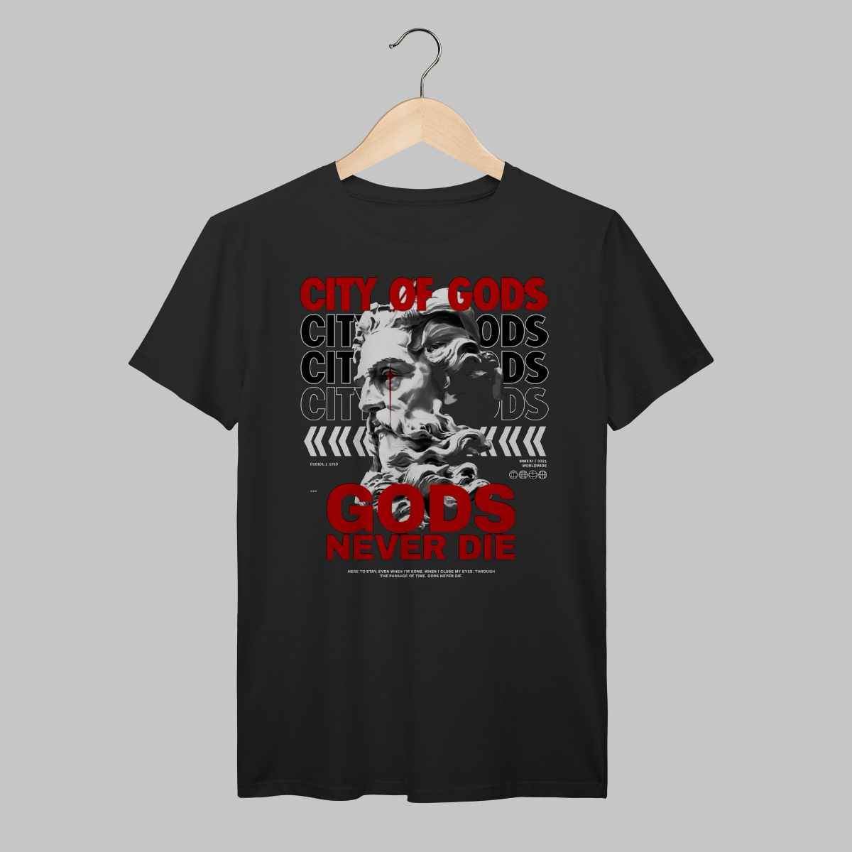 Nome do produto: City Of Gods | Algodão Prime