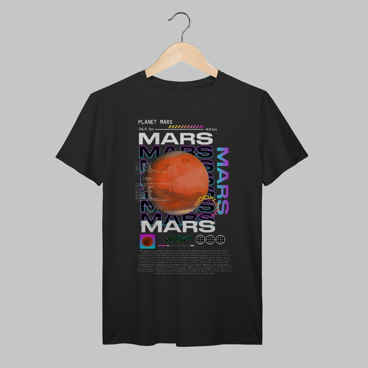 Nome do produto: Planet Mars | Algodão Prime