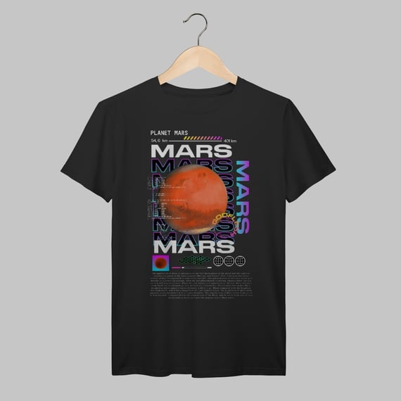 Planet Mars | Algodão Prime