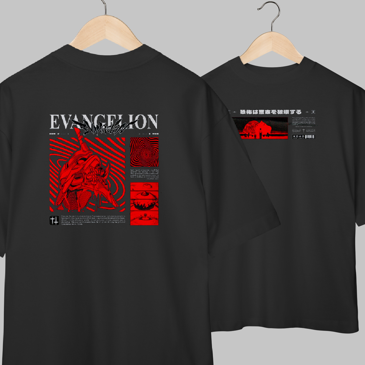 Nome do produto: Evangelion | Algodão Oversized