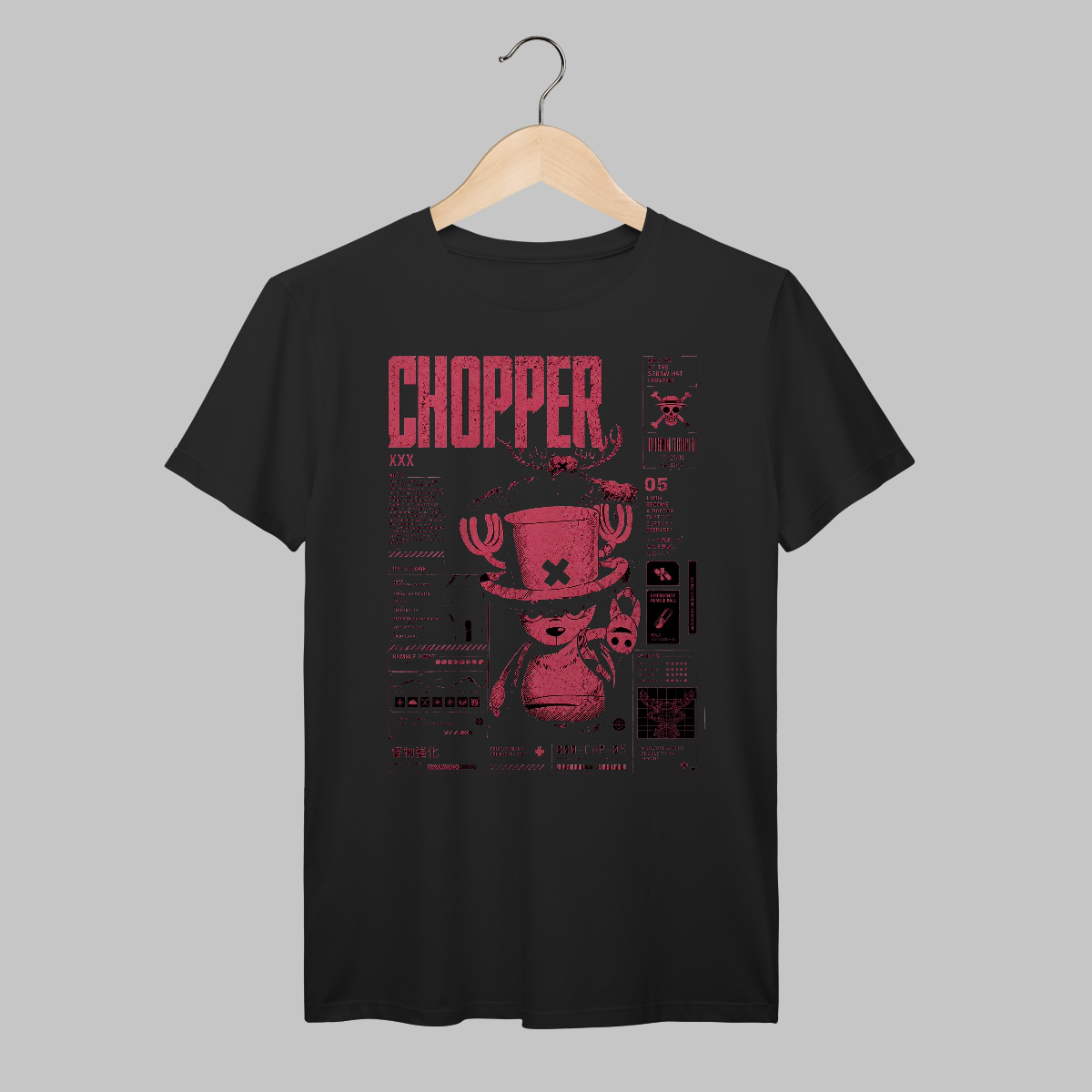 Nome do produto: One Piece | Tony Tony Chopper | Algodão Prime
