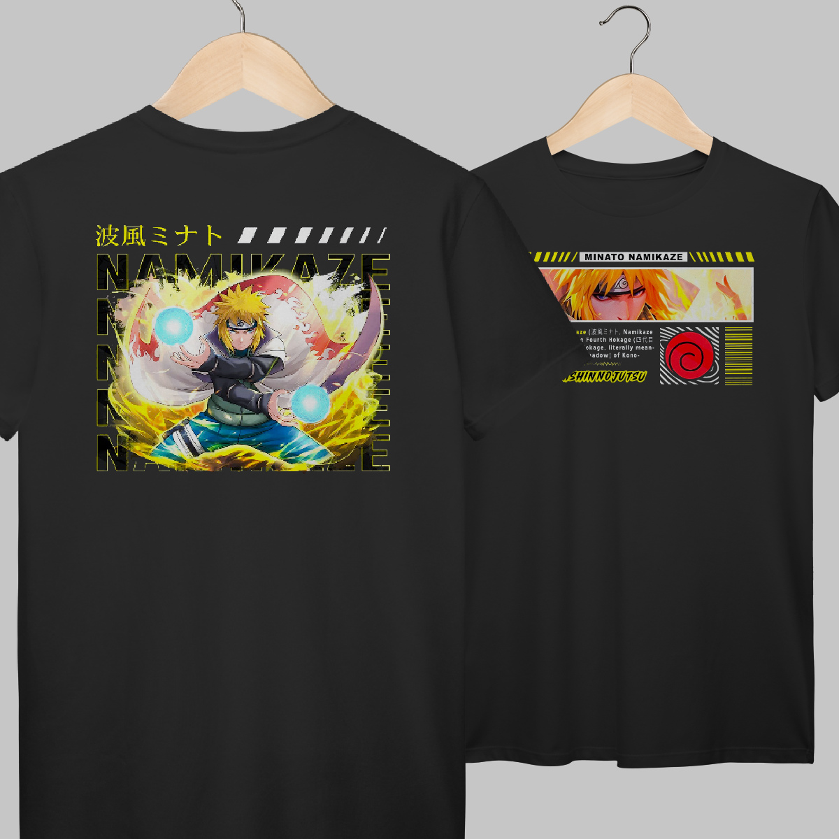Nome do produto: Naruto | Minato Namikaze | Algodão Prime