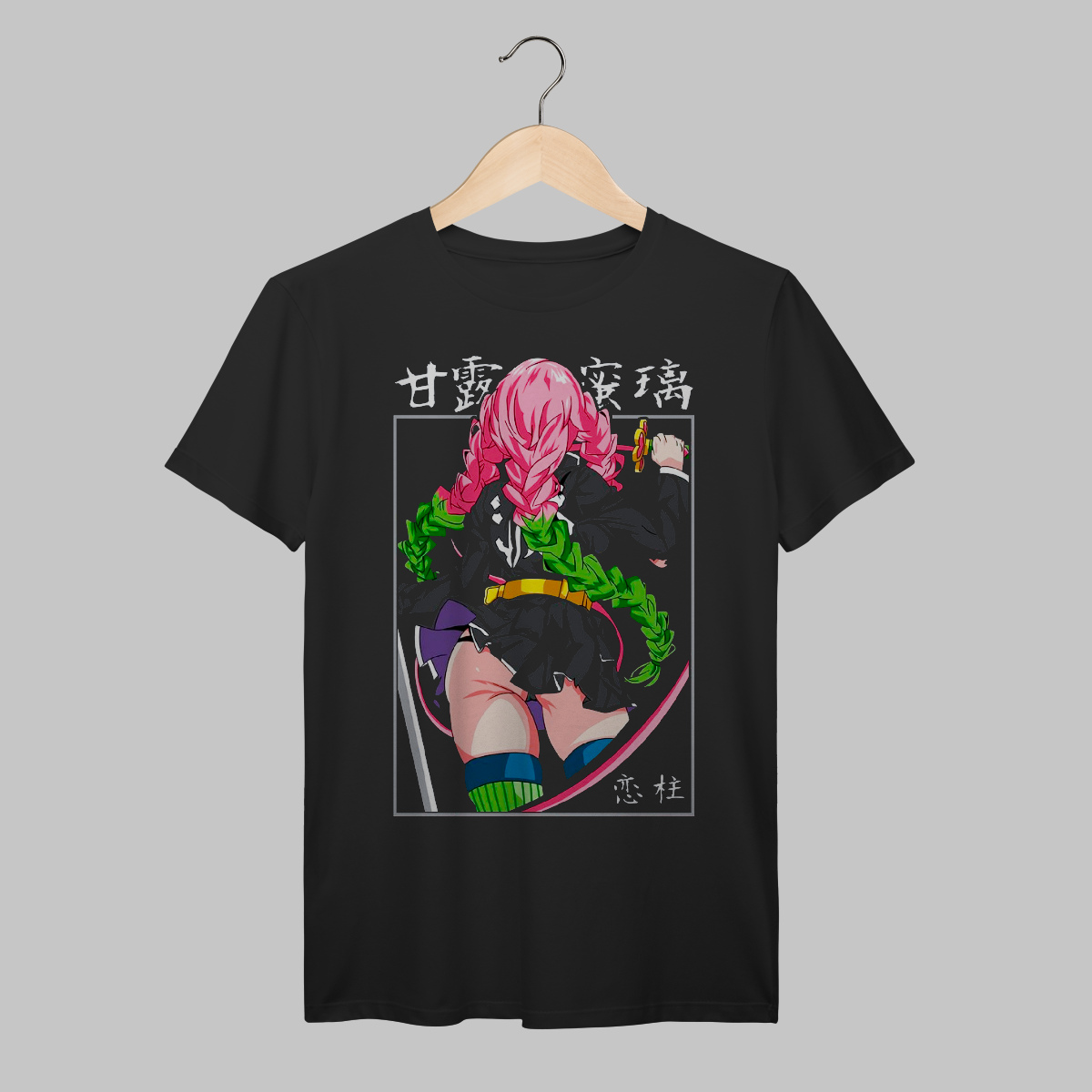Demon Slayer | Mitsuri Canroji | Algodão Prime