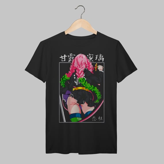 Demon Slayer | Mitsuri Canroji | Algodão Prime