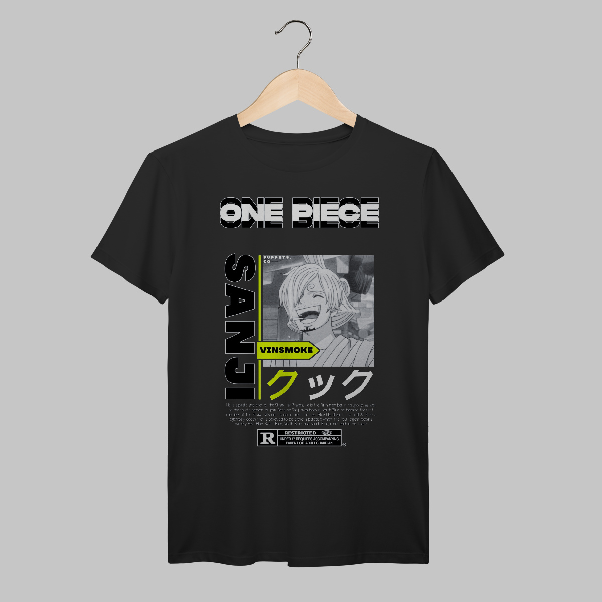 One Piece | Sanji | Algodão Prime