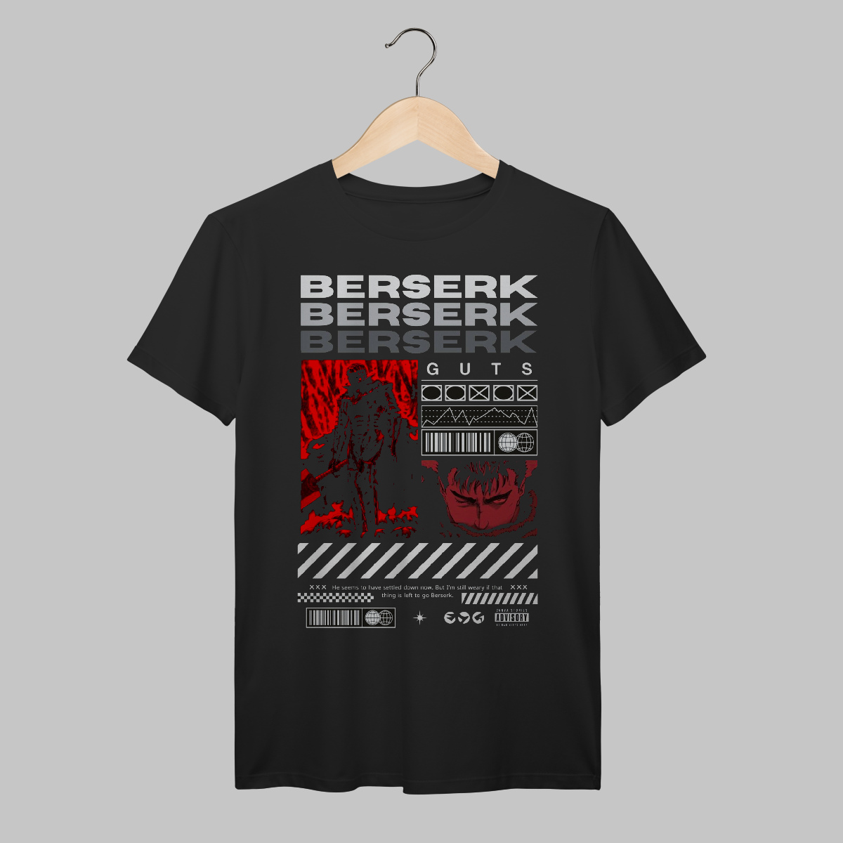 Bersek | Guts | Algodão Prime